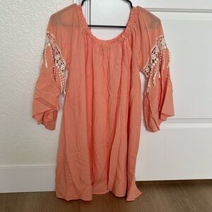 NWT Peach dress